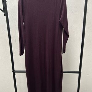 Banana Republic plum Long Sleeve sweater Dress